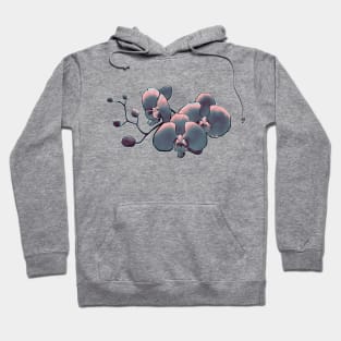 dark orchid flowers Hoodie